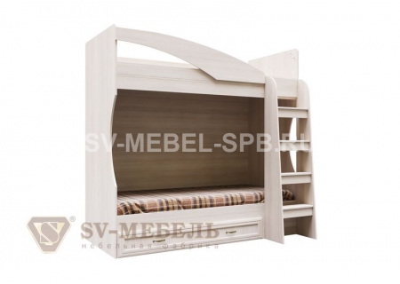 Вега ДМ-16 Кровать двухъярусная с ящиком