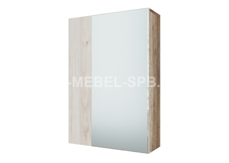 Шкаф с зеркалом (навесной) Визит-1